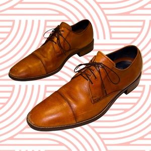 Men’s Johnston & Murphy Brown Leather Dress Shoes